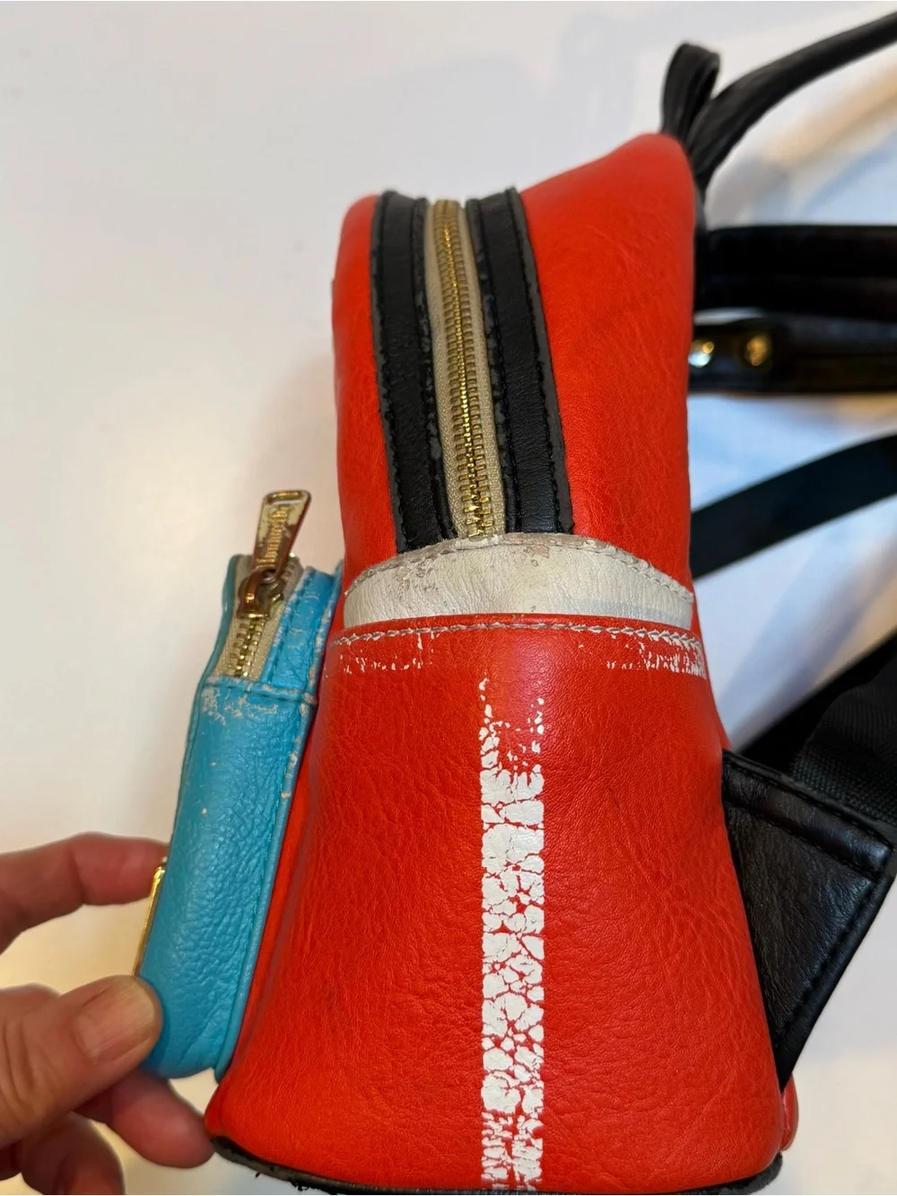Loungefly Wonder Woman Mini Backpack - Red, Blue & White